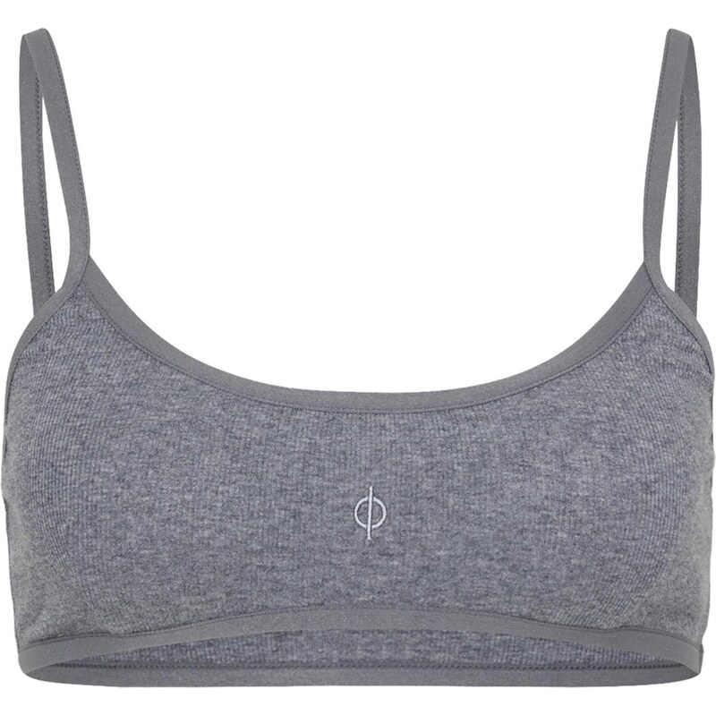 Samsøe Samsøe Podprsenka Florence sivá melírovaná 66507731