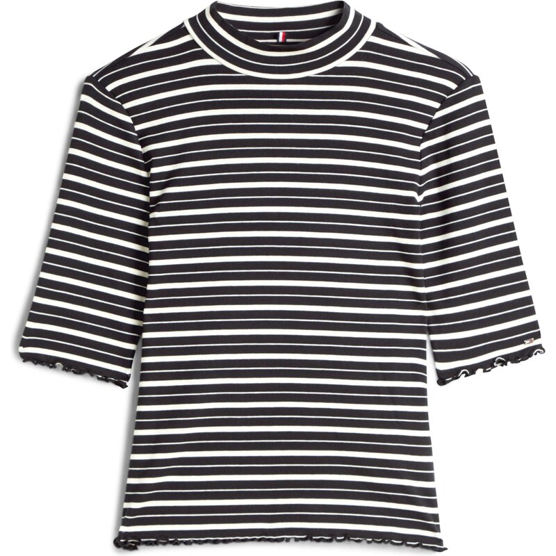 TOMMY HILFIGER Tričko čierna / biela 66507758
