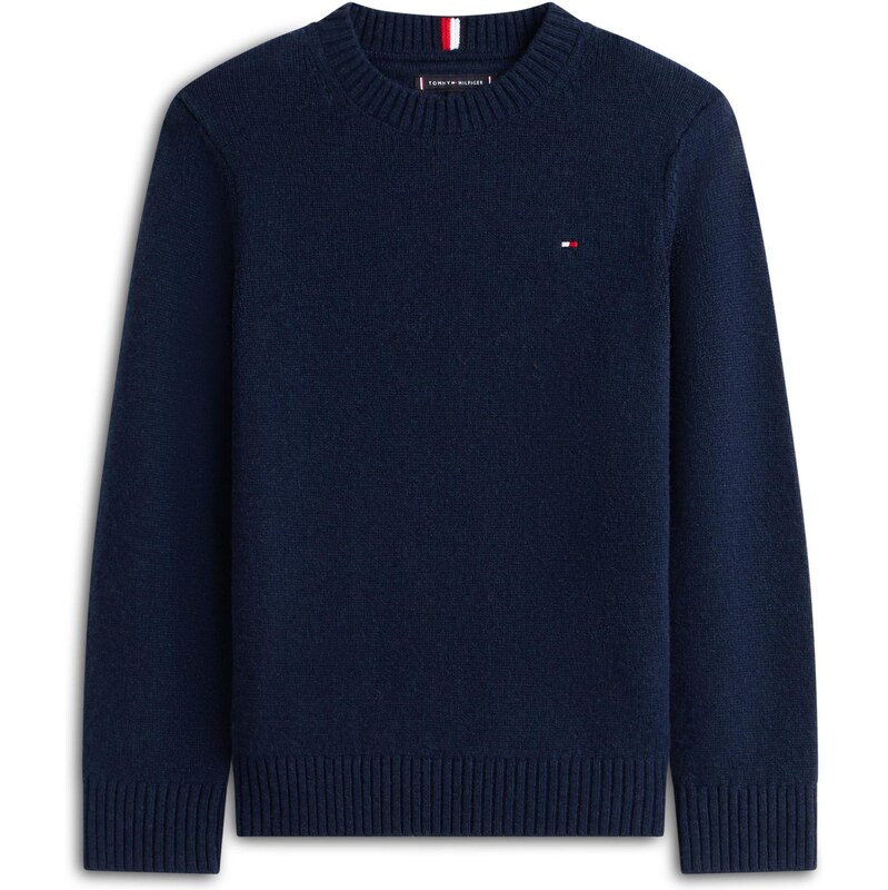 TOMMY HILFIGER Sveter námornícka modrá / červená / biela 66507755