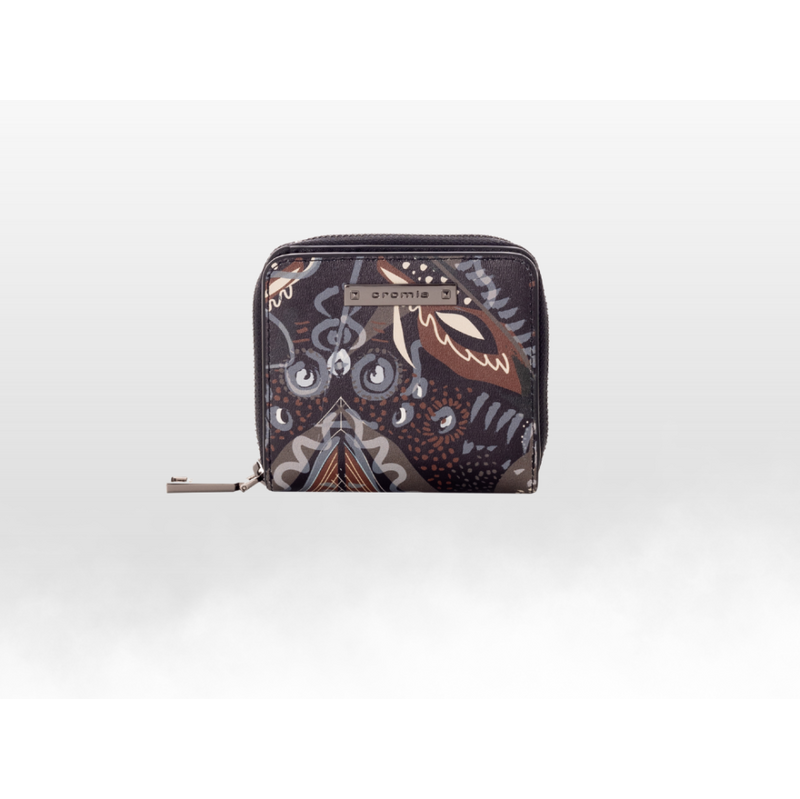 CROMIA PEPIT EVA – malá peňaženka na zips – čierna 66508993