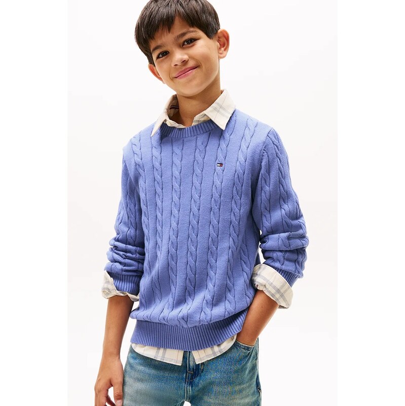 Detský bavlnený sveter Tommy Hilfiger 66509049