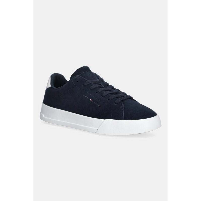 Semišové tenisky Tommy Hilfiger TH COURT CORE SUEDE 66509136