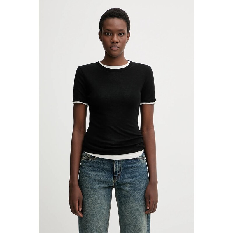 Tričko s prímesou vlny Miss Sixty 2-pak 66509185