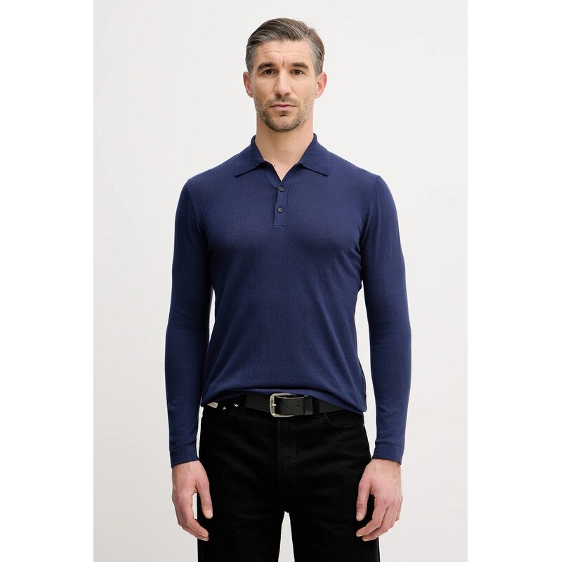 Bavlnené tričko s dlhým rukávom Sisley 66524150