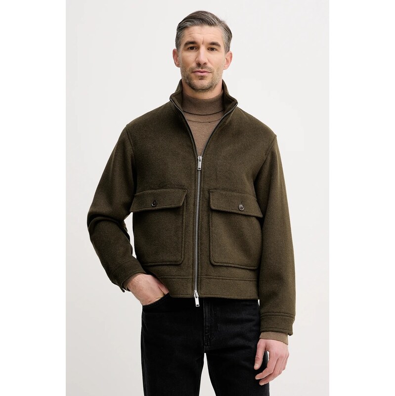 Bunda s prímesou vlny Sisley 66524168