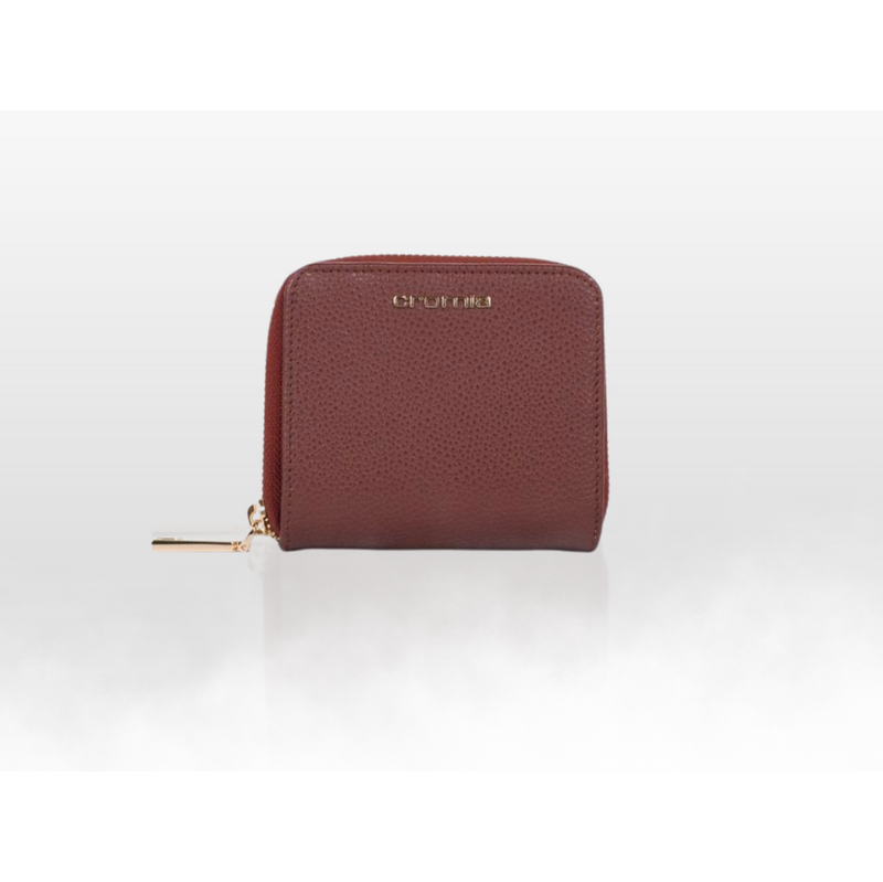 CROMIA MINA – malá peňaženka na zips – hnedá 66516449
