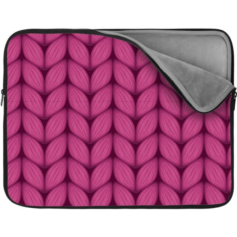 Sablio Obal na notebook Pletenie vo fuksiovej farbe 65430310