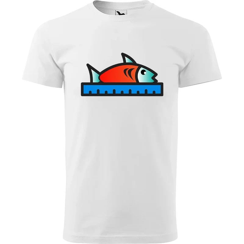 Sablio Tričko s potlačou Ryba s metrom 65109436