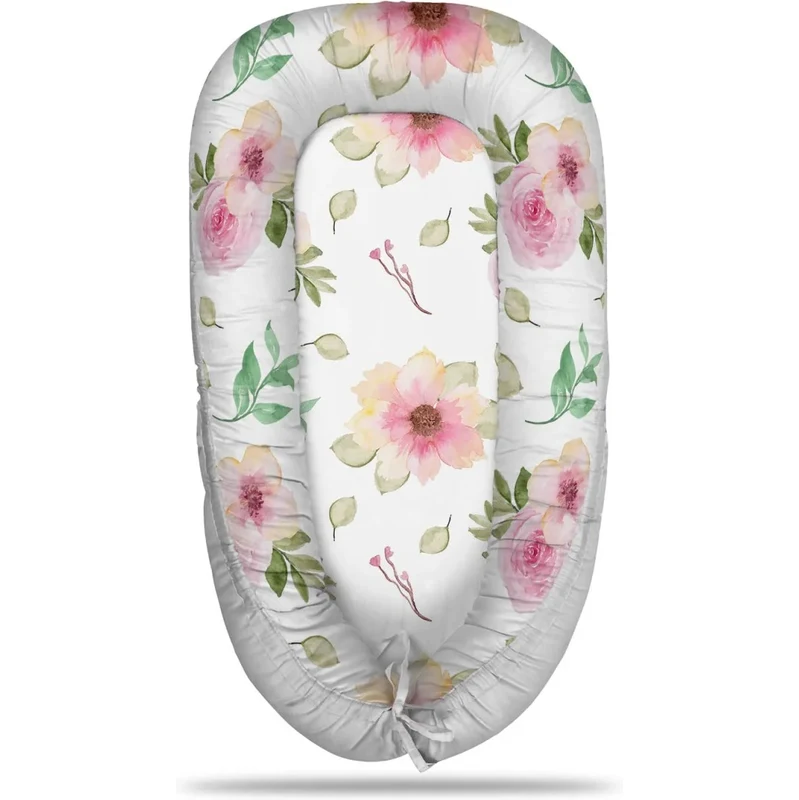 Sablio Hniezdočko pre bábätko Ružové kvety 65114342