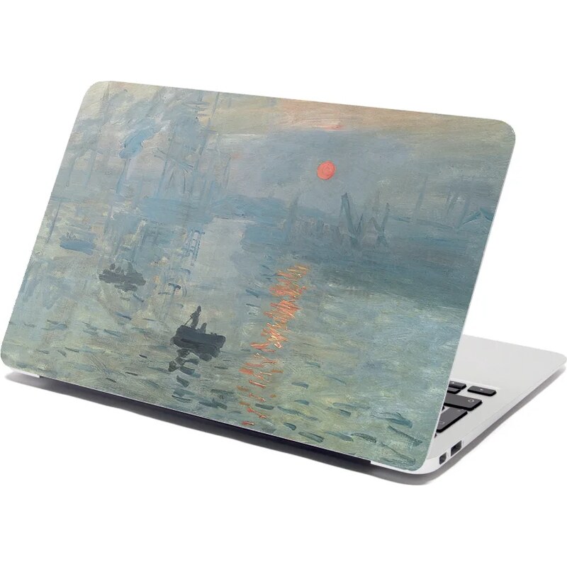 Sablio Samolepka na notebook Impresia, východ slnka - Claude Monet 65112565