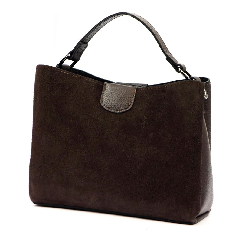 Kožená kabelka Luka hnedá KZ2259642 66522725