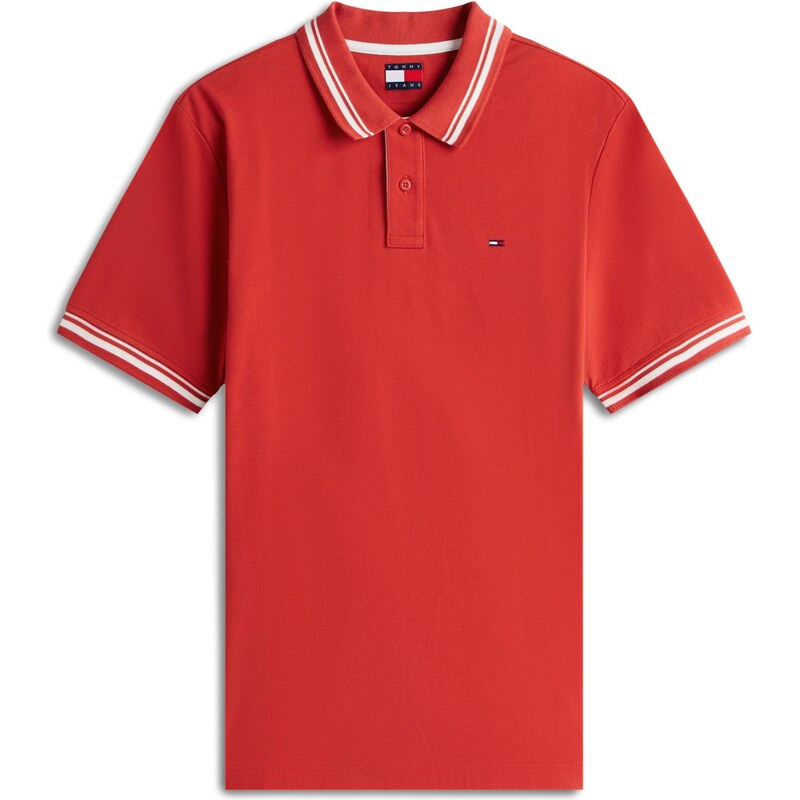 Tommy Jeans Tričko svetločervená / biela 66528701