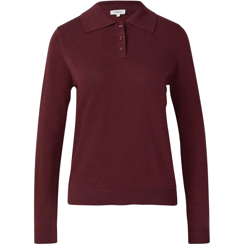 s.Oliver Sveter bordová 66528703