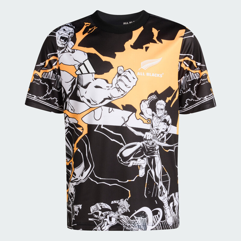 Adidas DETSKÝ DRES ALL BLACKS MARVEL CAPTAINS RUN JERSEY KIDS 66522830