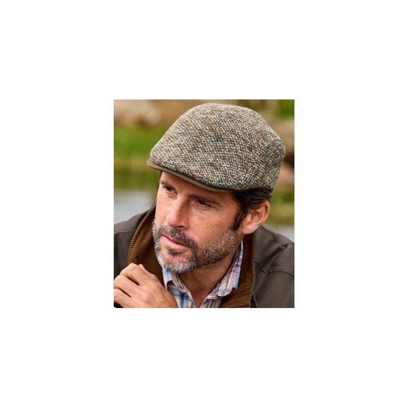 Pletená baretka Atlas For Men Hnedá 65474728