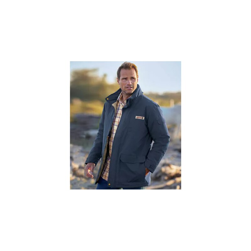 Prechodná bunda s viacerými vreckami Atlas For Men Modrá 64147186