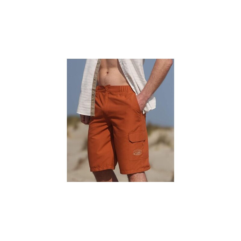 Voľnočasové kapsáčové bermudy Desert Atlas For Men Oranžová 63992796