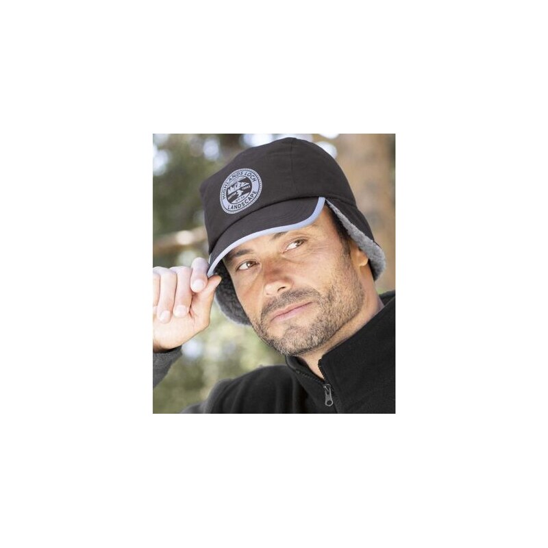 Šiltovka s chlopňou na uši podšitá imitáciou ovčieho rúna Atlas For 49154985