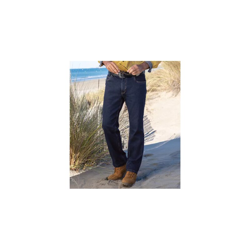 Pohodlné strečové rifle Regular Atlas For Men Modrá 61681918