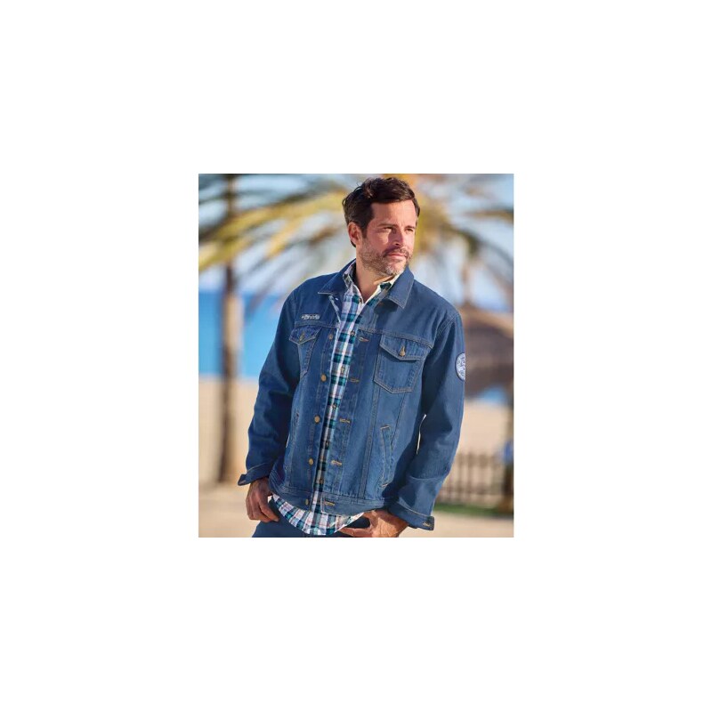 Autentická rifľová bunda Atlas For Men Modrá 63105697