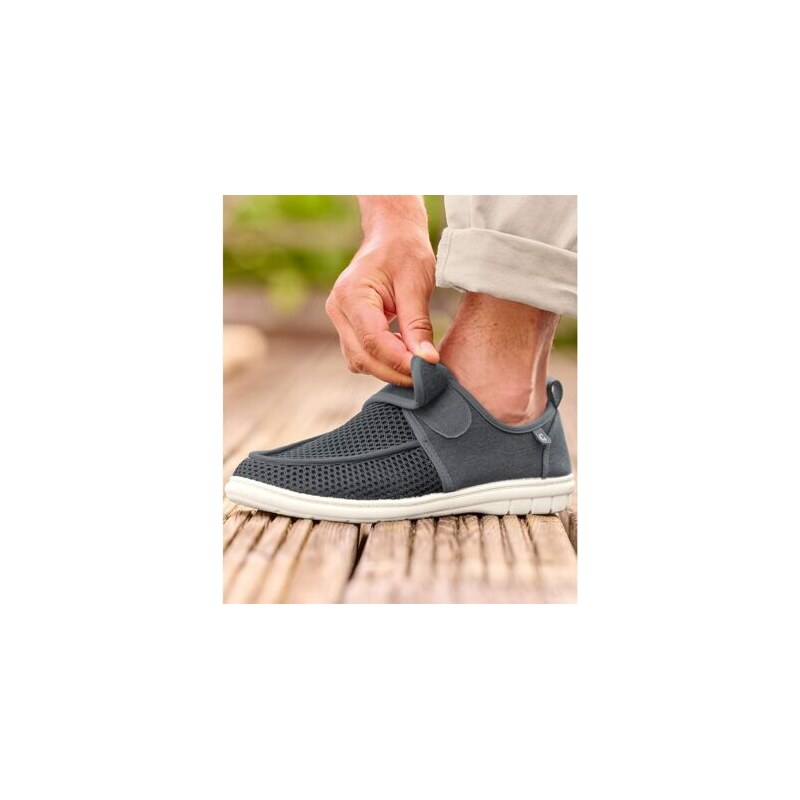 Plátenné mokasíny Summer Atlas For Men Sivá 64529274