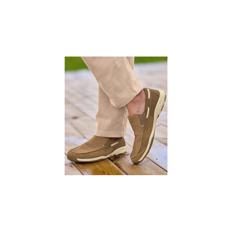 Mokasíny na spôsob obuvi na loď Atlas For Men Hnedá 56226342