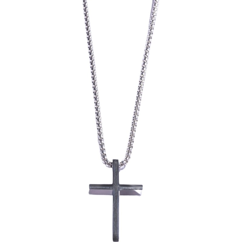 Marc Malone Nadčasový oceľový náhrdelník Kríž MCGN5048S 66595905