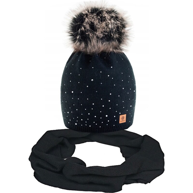 Fashionweek Dámska súprava čiapky a šálu WOOL-VERONA SET 67197373