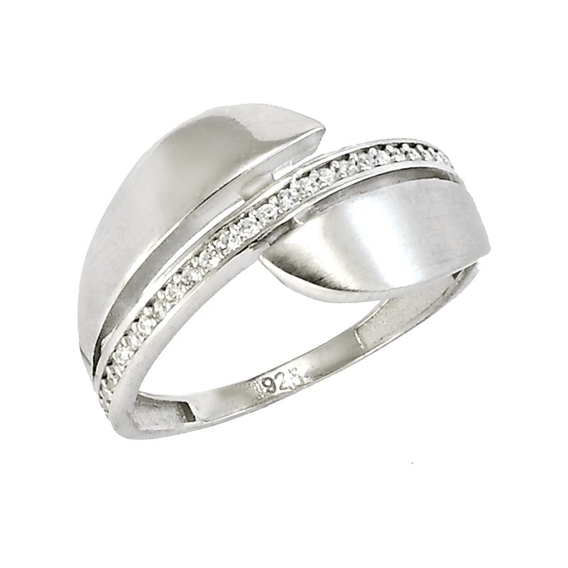 Strieborný prsteň Glare 1106 66528804