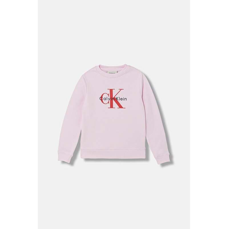 Detská bavlnená mikina Calvin Klein Jeans 66530253