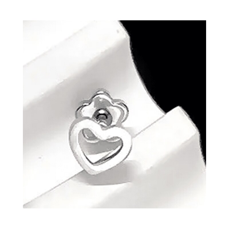 Oceľová náušnica Glare 836 66530695