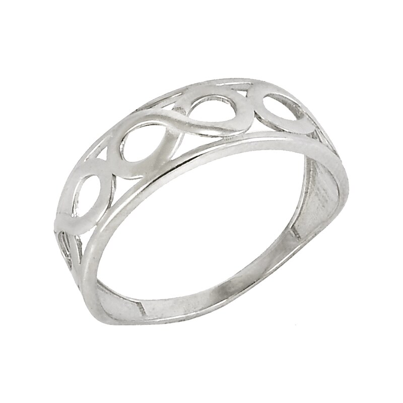 Strieborný prsteň Glare 1108 66530688