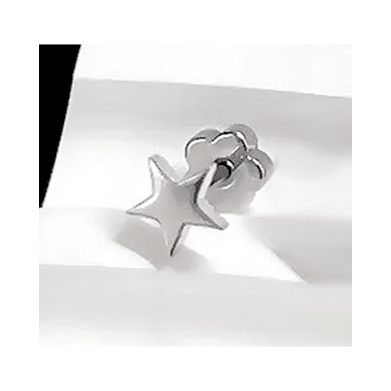 Oceľová náušnica Glare 839 66530698