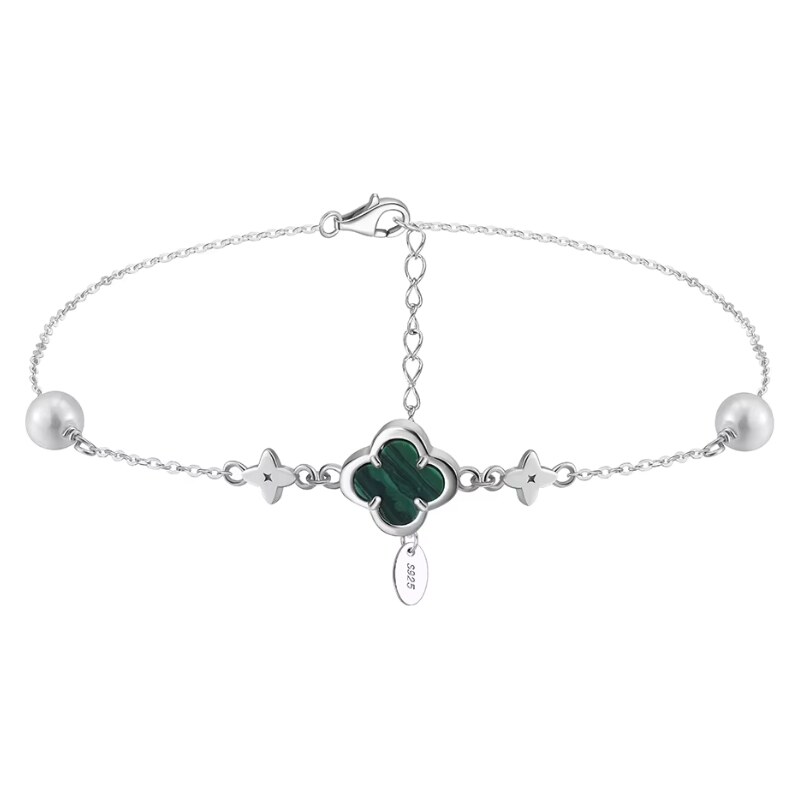 MAJYA Strieborný náramok s príveskami LUCKY GREEICY II 11941 66712523