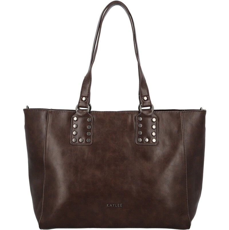 Dámska kabelka na rameno tmavo hnedá - Firenze Niel hnedá 66577691