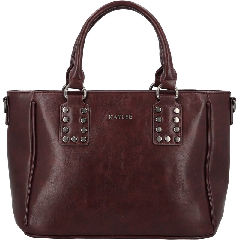 Dámska kabelka do ruky tmavo vínová - Firenze Matia vínová 66577686