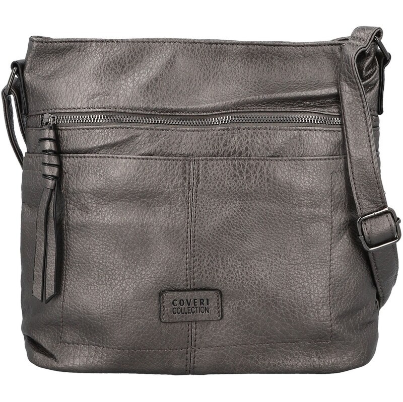 Coveri World Dámska crossbody kabelka strieborná - Coveri Chantalls 66577679