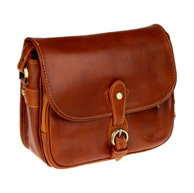 Hnedá kožená talianska kabelka Aria Camel NovaKabelka.sk 66531224