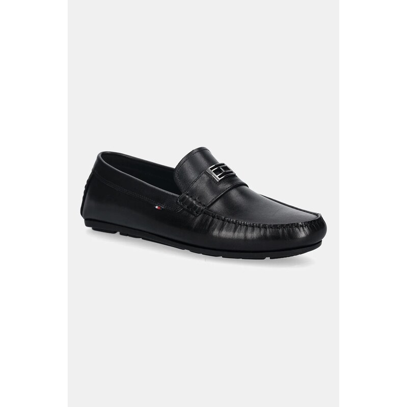 Kožené mokasíny Tommy Hilfiger HARDWARE DRIVER SHOE 66555071
