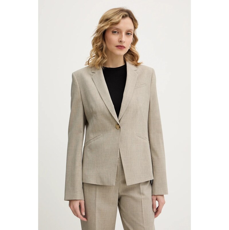 Vlnené sako BOSS Jia9 66536325