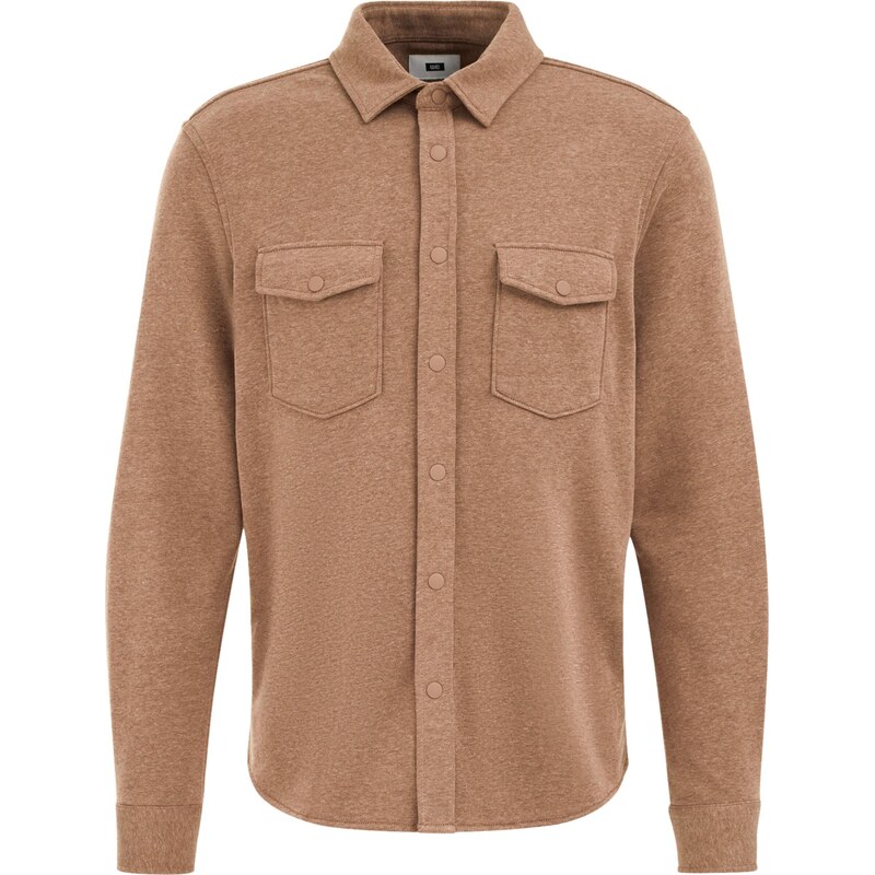 WE Fashion Košeľa karamelová 65190043