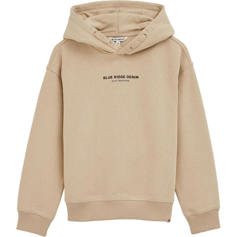 WE Fashion Mikina béžová / čierna 65835445