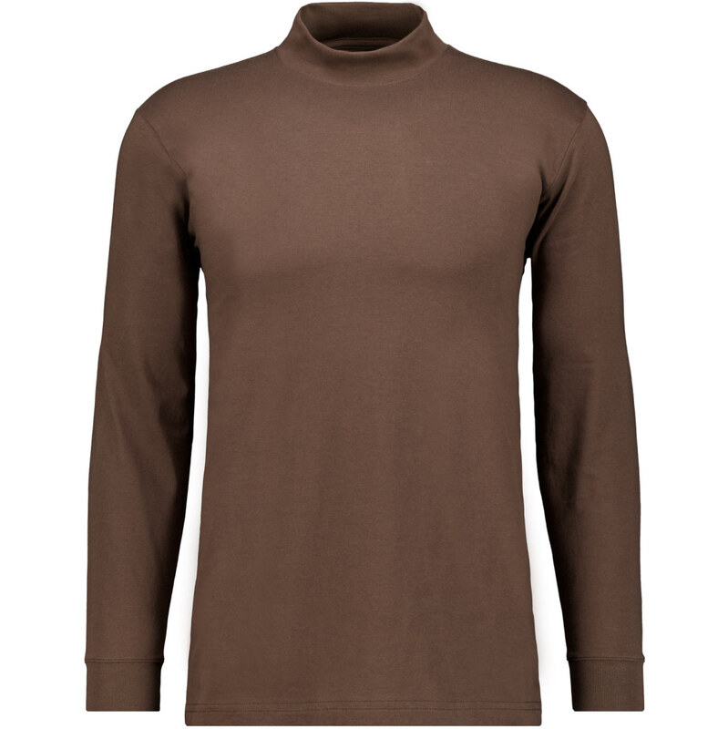 Pánsky hnedý polorolák so stojačikom RAGMAN 66532493