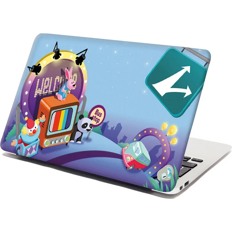 Sablio Samolepka na notebook Bus stop 65101977