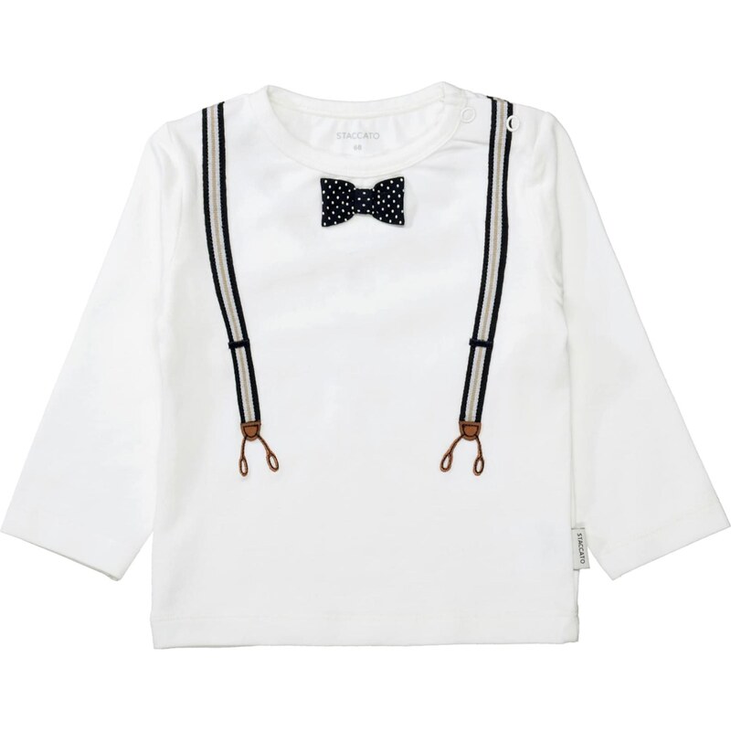 STACCATO Tričko hnedá / čierna / šedobiela 66536476