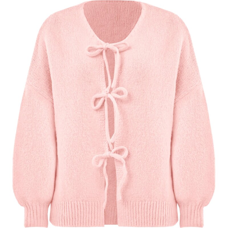 Imily Bela Kardigán svetloružová 66536678