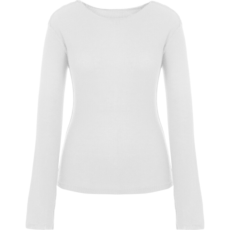 Imily Bela Sveter biela 66536691