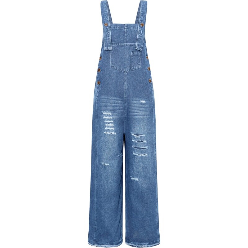 Imily Bela Rifle na traky modrá denim 66536684