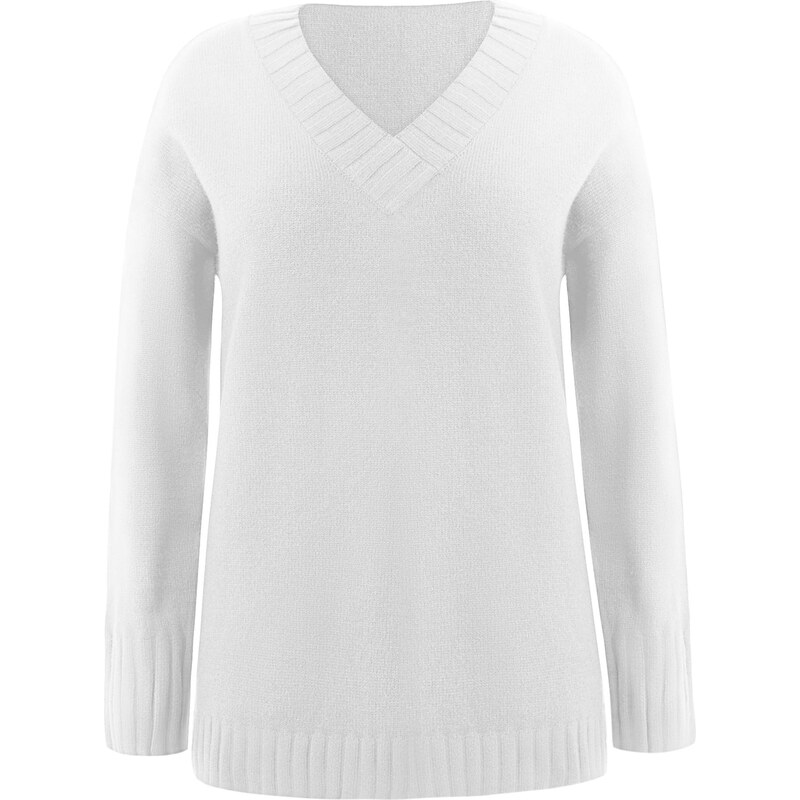 Imily Bela Sveter biela 66536717