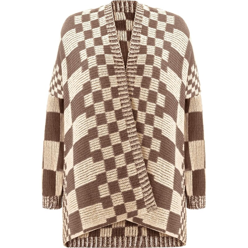 Imily Bela Kardigán béžová / hnedá 66536728